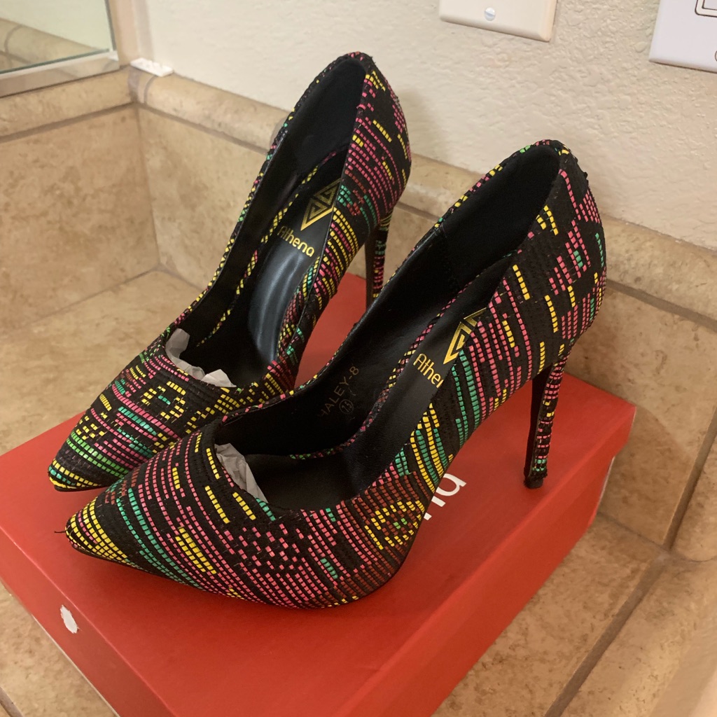 Multi-Colored Heels